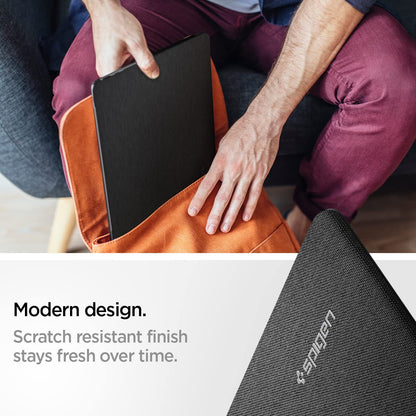Spigen Urban Fit Laptop Case Compatible with MacBook Pro 16 inch with M3 Max / M3 Pro / M2 Pro / M2 Max Chip / M1 Pro / M1 Max Chip (2023/2021) - Black