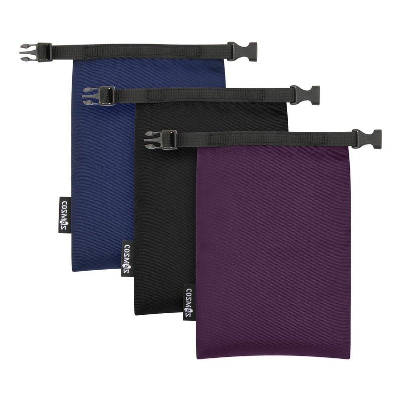 Cosmos 3 Pcs Waterproof Dry Bag, Mini Waterproof Pouch Portable Dry Sacks Small Roll Top Storage Bag for Outdoor Travel Kayaking Boating Camping Hiking (Small Size)