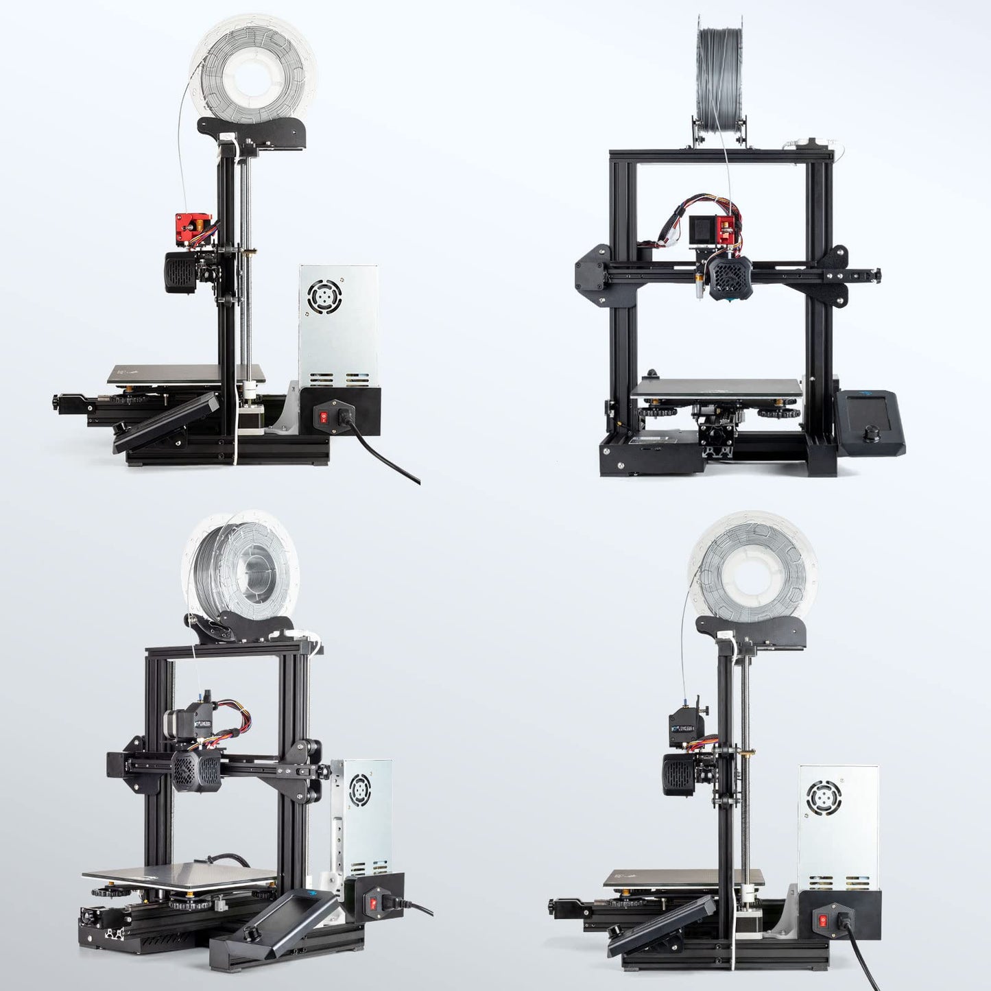 UniTak3D Ender 3 Direct Drive Upgrade Conversion Bracket for Ender 3 V2,Ender 3 Pro and Voxelab Aquila 3D Printer for B-MG&Dual Gear&Bowden Extruder(NOT for Neo Series,Extruder&Hotend NOT Include)