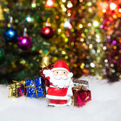 Apragaz Christmas Fake Snow Decoration, Artificial Snow Fluffy Fake Snow Decor, Flame Resistant Indoor Snow for Winter Village, Nativity, Christmas Tree, Christmas Decoration(5.6 OZ)