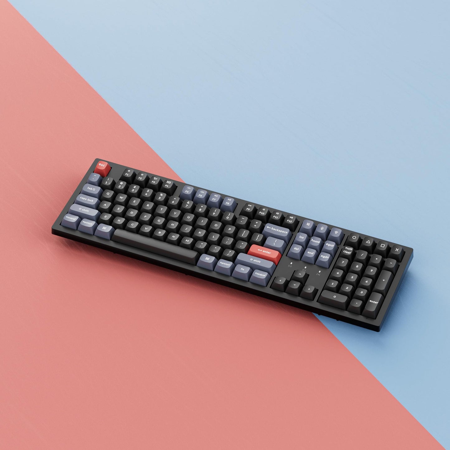 Keychron K10 Pro Wireless Custom Mechanical Keyboard, QMK/VIA Programmable Bluetooth/Wired White Backlight, Hot-swappable Keychron K Pro Brown Switch - For Mac Windows Linux