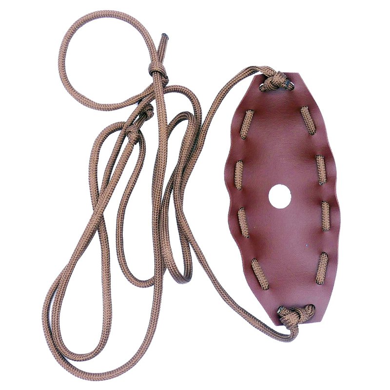 Shepherd Sling Rock Sling Weapon Handmade Leather Throwing Sling Old-Fashioned Slingshot Rock Sling Riprap