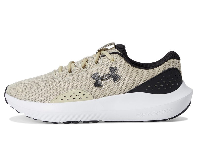 Under Armour Mens Charged Surge Khaki Base/Black/Black 15 Medium