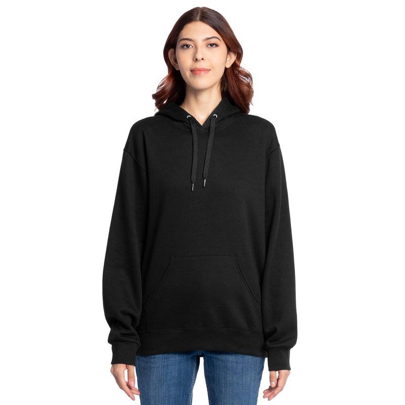 Fruit of the Loom mens Eversoft Fleece Sweatshirts & Hoodies Shirt, Pullover - Black, Large US