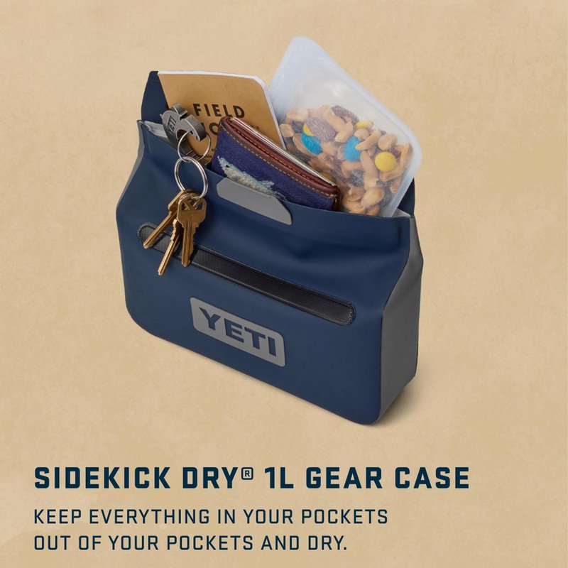 YETI Sidekick Dry 1L Gear Case, Peach/Beekeeper