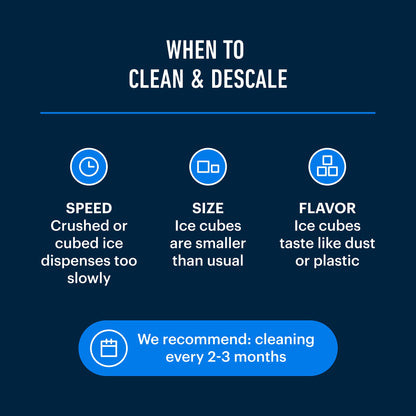 Ice Machine Cleaner 473ml, Nickel Safe Descaler | Ice Maker Machine Descaling Liquid Compatible with Whirlpool 4396808, Manitowac, Ice-O-Matic, Scotsman, Follett etc