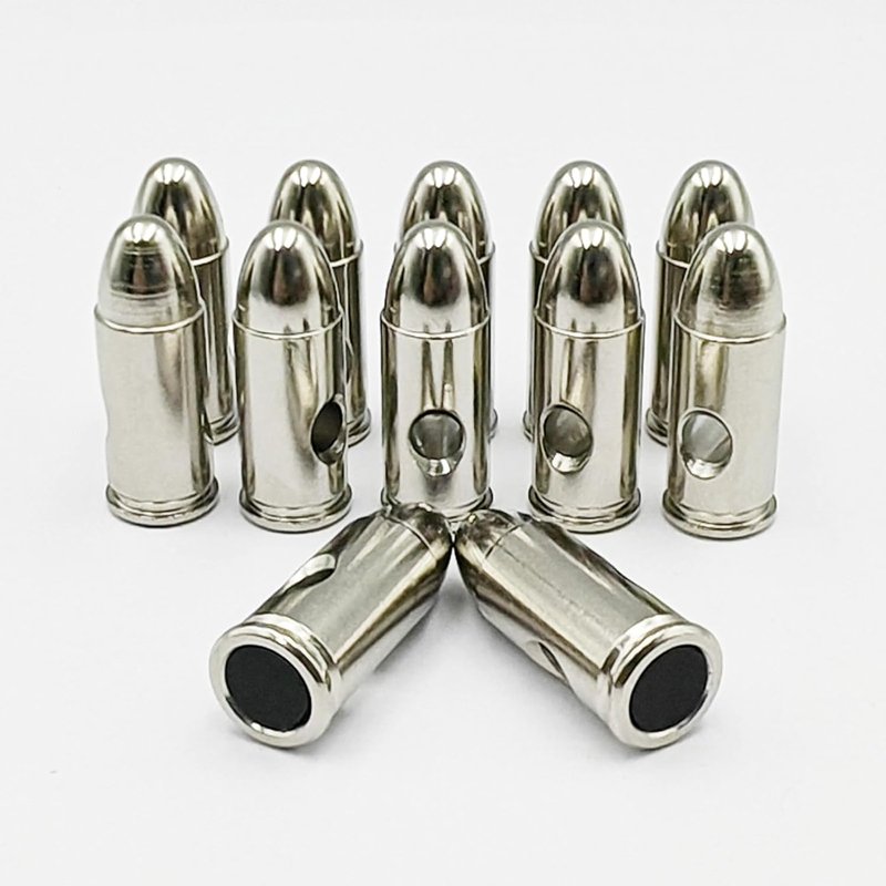 Steel Safety Practice Rounds - Action Trainer Dummy Round for Dry Fire Training | Snap Cap