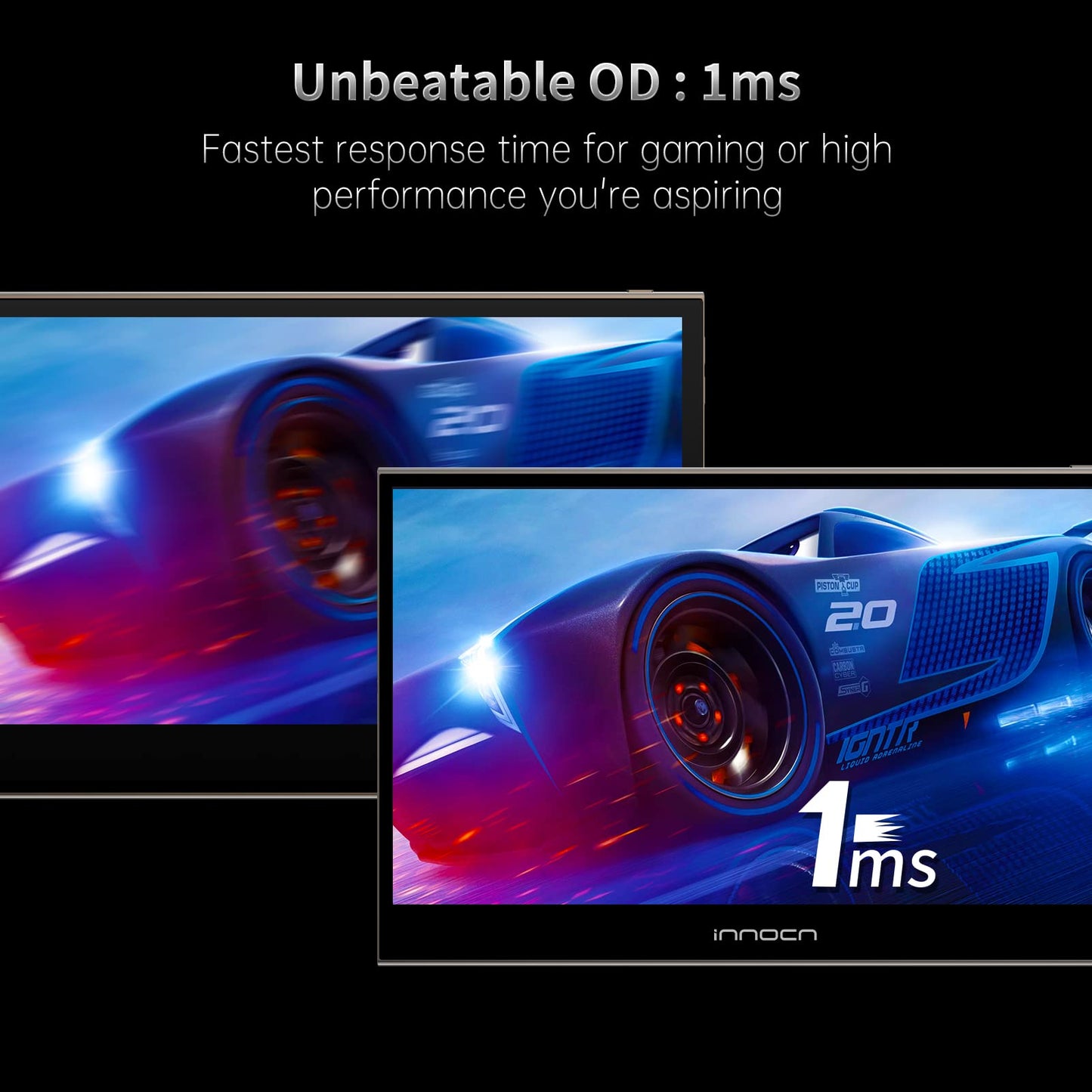 INNOCN 15.6" Portable Monitor OLED Touch Second Screen for Photo Editing with 4K, 100% DCI-P3, 100000:1, 10Bits, USB C External Monitor for Laptop,PC, Phone,Consoles, Brown, PU15 Pre C6