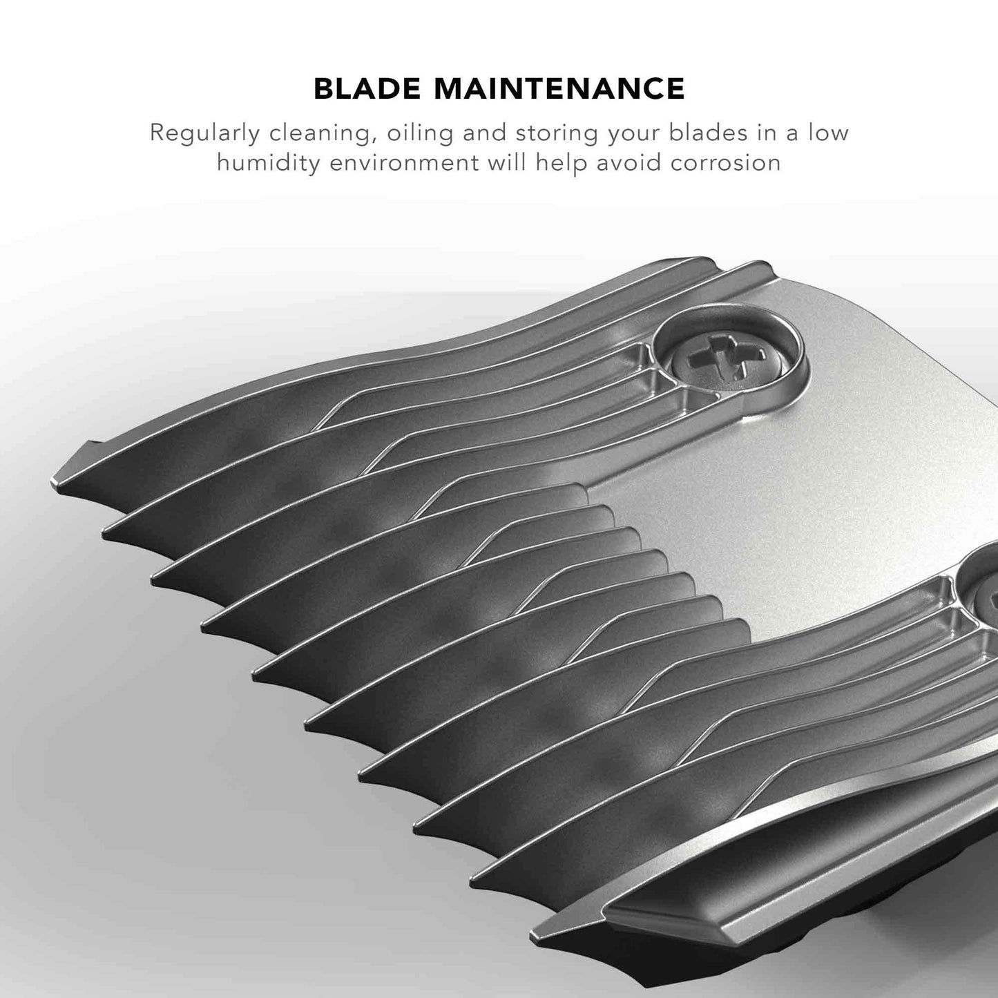 Wahl Standard Blade, 5in1 Cutting Lengths, 0.7mm - 3mm, Replacement Blades, Spare Clipper Blade, Clipper Spares, Stainless Steel, Chrome Plated, Rust Resistant, Precise Cutting