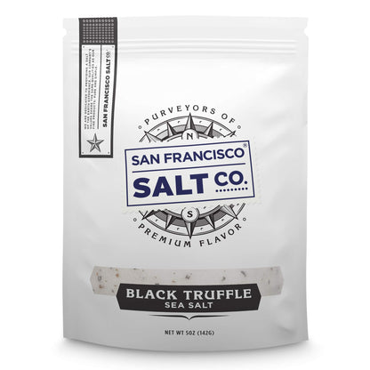 5 oz. Resealable Pouch - Authentic Italian Black Truffle Salt by San Francisco Salt Company