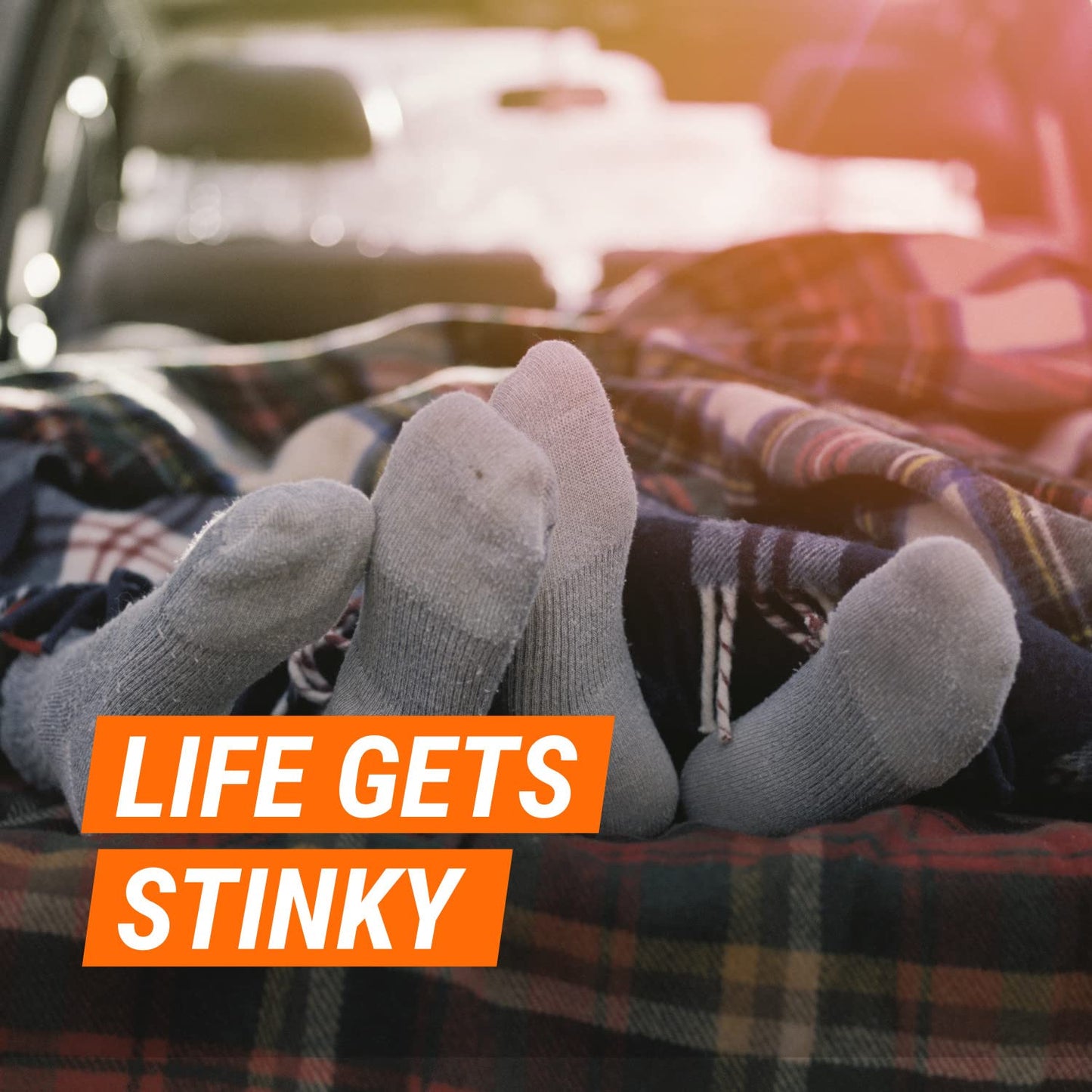 Armor All Fresh FX Charcoal Bag Deodorizer (9 Count) - Charcoal Deodorizer Bags for Cars, Natural Bamboo Car Air Freshener