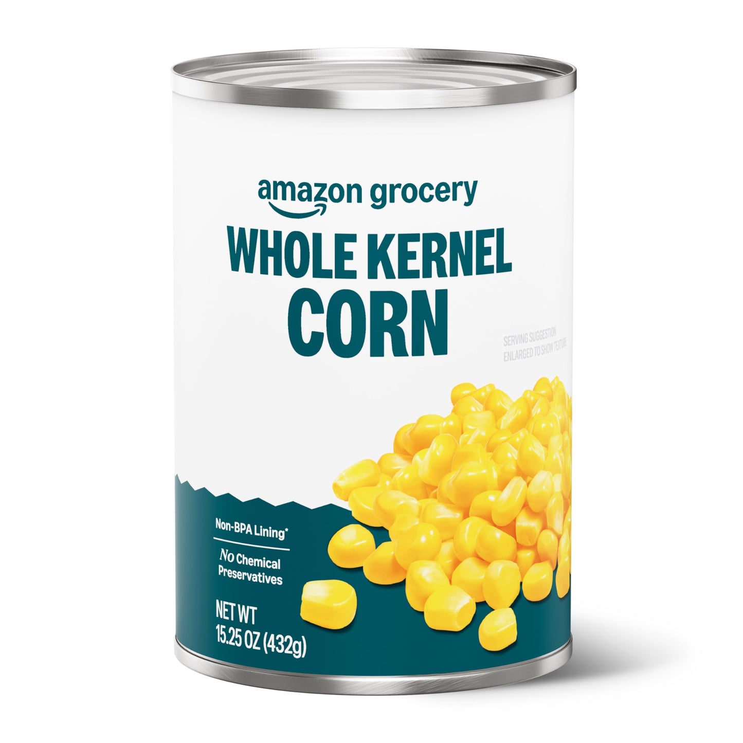 Amazon Grocery, Canned Whole Kernel Corn, 15.25 Oz (Previously Amazon Fresh, Packaging May Vary)