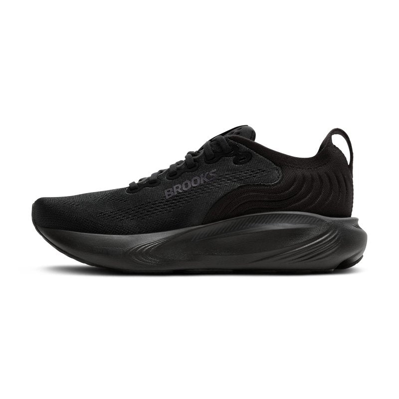 Brooks Women’s Adrenaline GTS 25 Supportive Running & Walking Shoe - Black/Black/Ebony - 12 Wide
