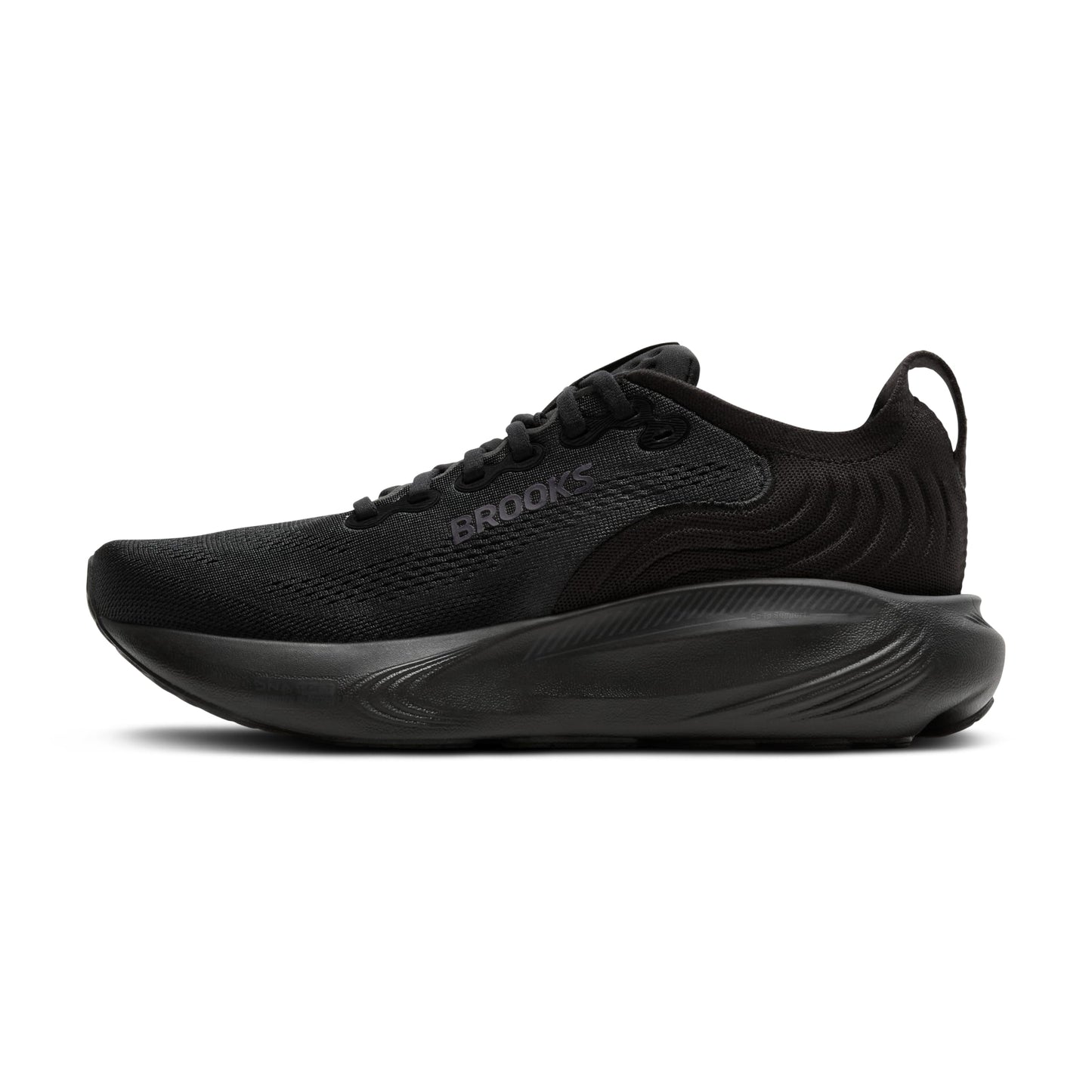Brooks Women’s Adrenaline GTS 25 Supportive Running & Walking Shoe - Black/Black/Ebony - 12 Medium