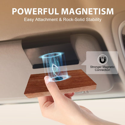 AirPurelle Car Air Freshener with Woody Citrus Scent-90+ Days Long Lasting