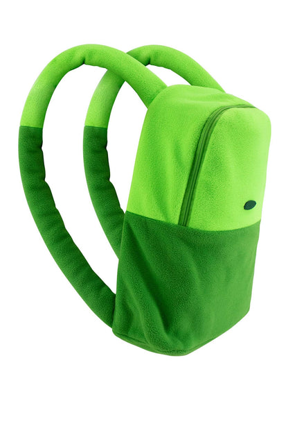 DAZCOS Green Backpack Anime Character Cartoon Unisex Cosplay Costume Accessories Bag for Adult Everday Use Halloween Party (Green)