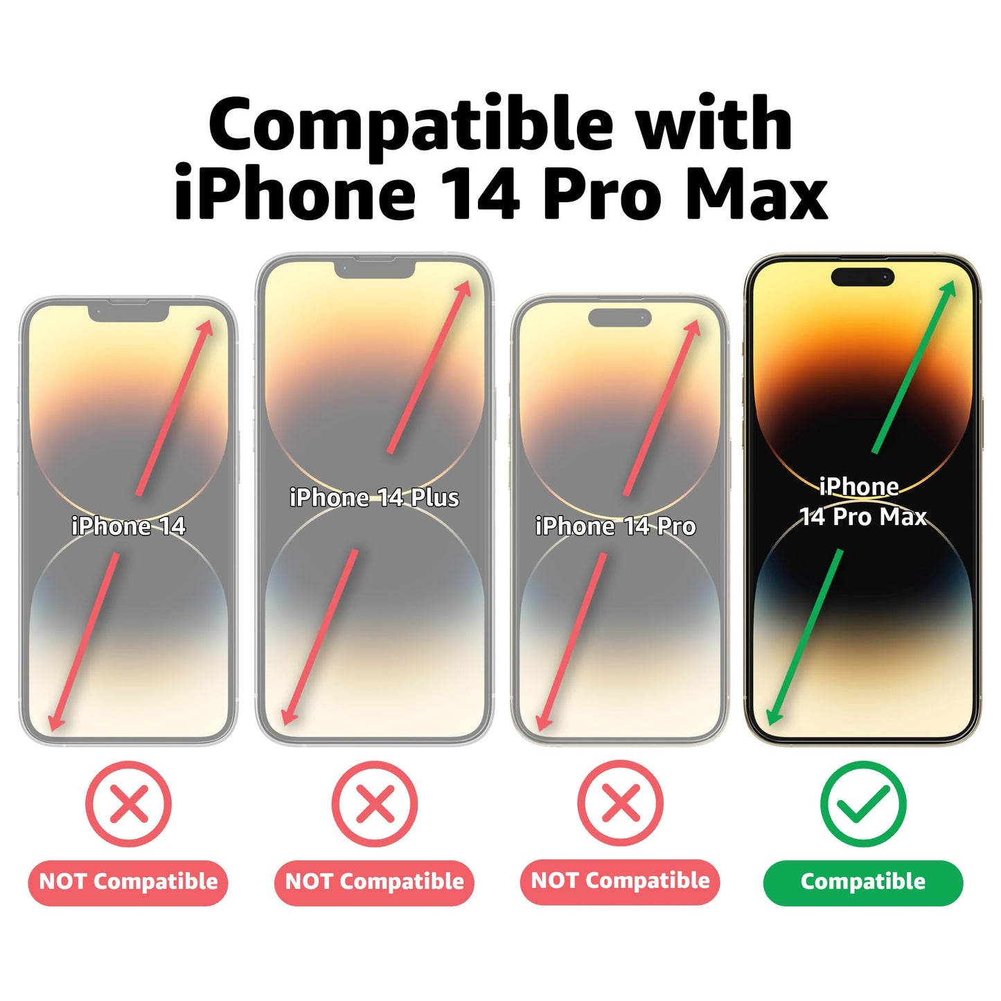 Casely iPhone 16, iPhone 15 Premium Tempered Glass Screen Protector