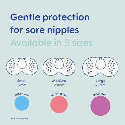 MAM Nipple Shield | Medium | 2 Pack | Comes in Sterilisable Travel Case | SkinSoft Silicone Familiar for Baby | Protects and Supports Breastfeeding