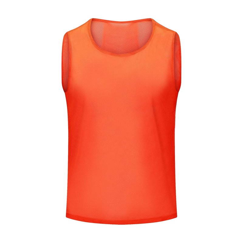 Antoyo Pinnies Soccer pinnies for Soccer Mesh Basketball Jerseys Orange-M
