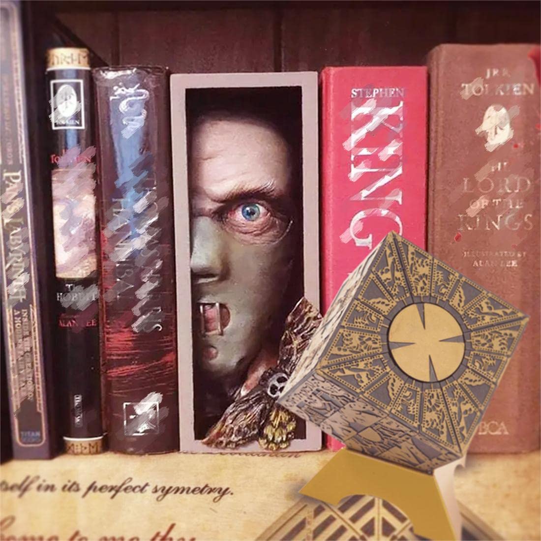 SSZJ Hellraiser Puzzle Box, Detachable and Deformable Puzzle Box, Role-Playing Film Props