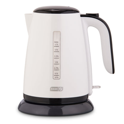 Dash Easy Electric Kettle + Water Heater with with Rapid Boil, Cool Touch Handle, Cordless Carafe + Auto Shut off for Coffee, Tea, Espresso & More, 57 oz. / 1.7L - Aqua