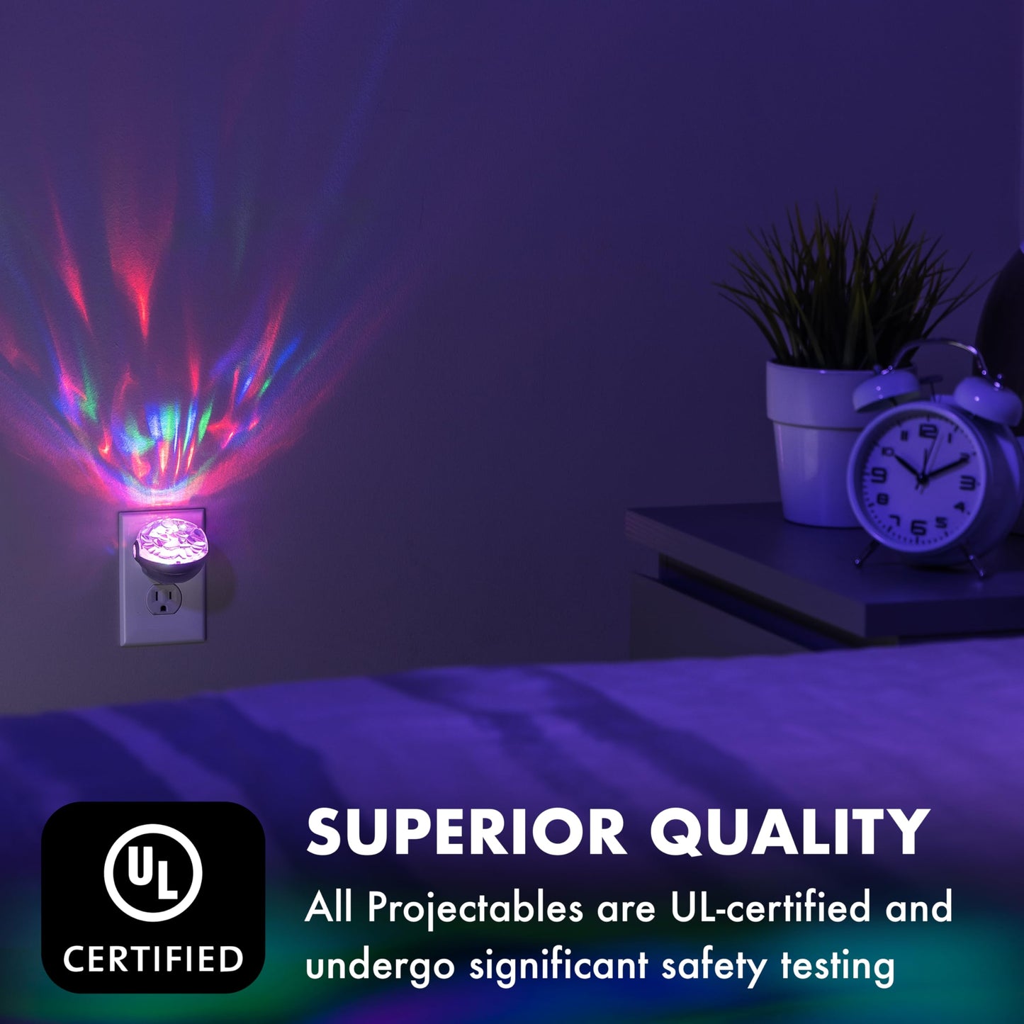 Energizer Night Light, Color Changing, Nightlight for Bedroom, Bathroom, Nursery, Hallway, Kitchen,White Base, 81567