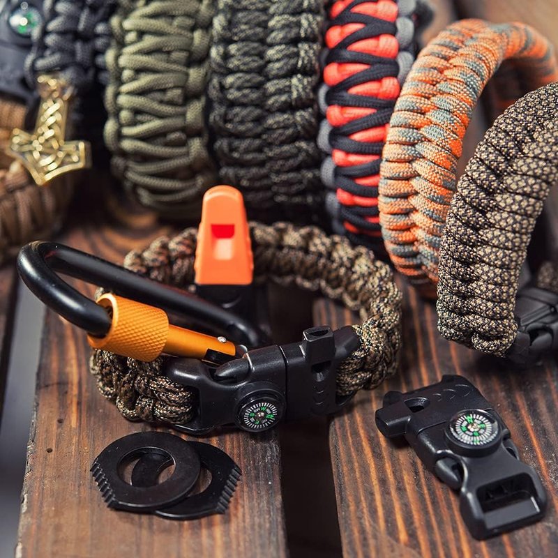 HERCULES 750lb Paracord - 4mm Tactical Parachute Cord for Camping & Survival | Neon Yellow, 250FT