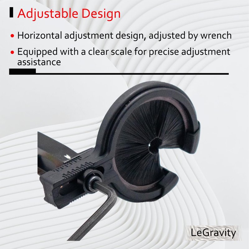 Steel-Land Whisker Biscuit Arrow Rest Arrow Stand for Archery Compound Bow Round Bristle Brush Mounted on Bow for Archery Arrow Targeting Accessories (Black)