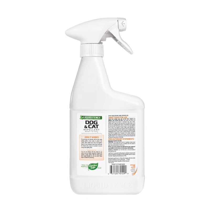 Liquid Fence Dog & Cat Repellent Ready-to-Use, 32-Ounce