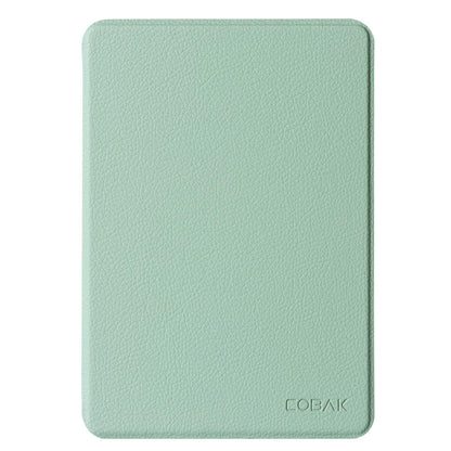CoBak Case for 6" Kindle 11th Generation 2024/2022 & International Version, Premium PU Leather Smart Cover with Auto Sleep/Wake for 6" E-Reader, Matcha Green