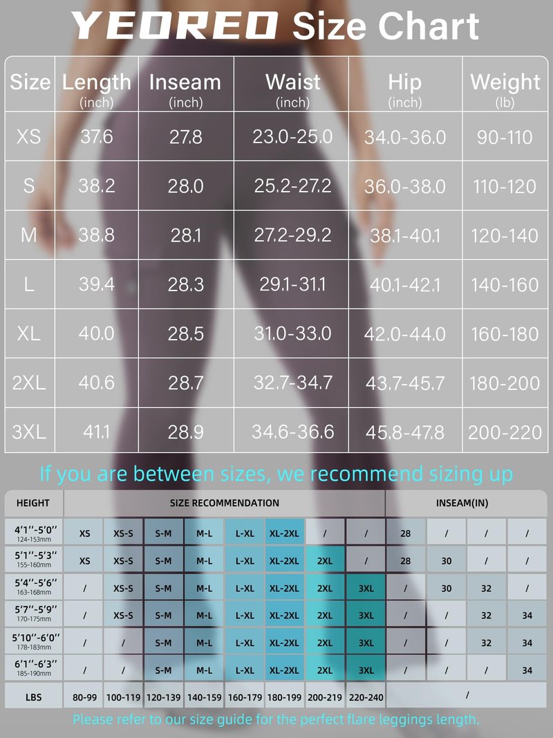 YEOREO CoreFlex Women Workout Flare Leggings with Pockets Scrunch Cargo Gym Yoga Leggings Black Berry Purple XL