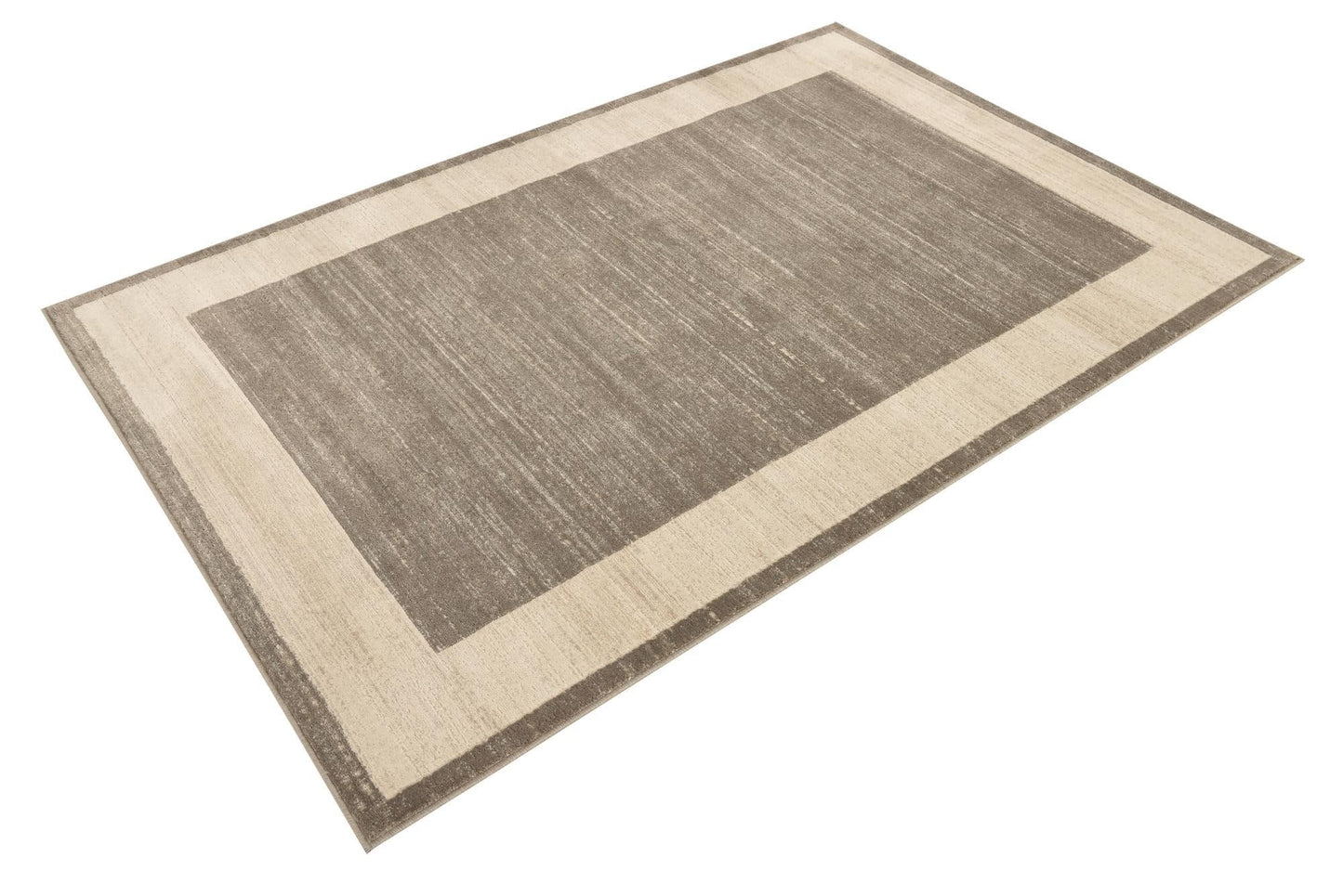 Rugs.com Uptown Collection Rug – 4x6 Gray Medium-Pile Rug Perfect for Entryways, Kitchens, Breakfast Nooks, Accent Pieces