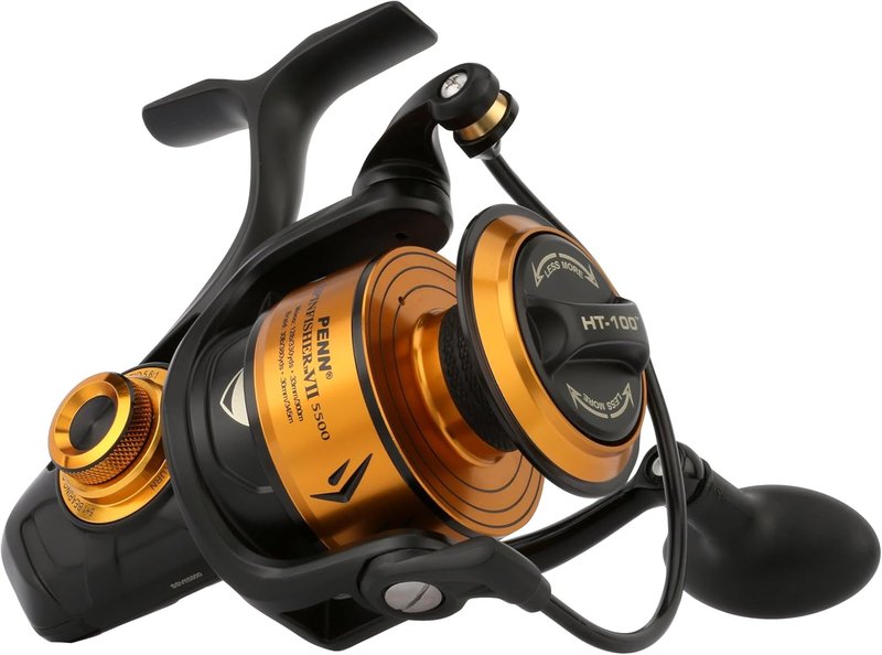 Spinning Fishing Reel - Penn Spinfisher VI with Durable Construction & Smooth Drag System
