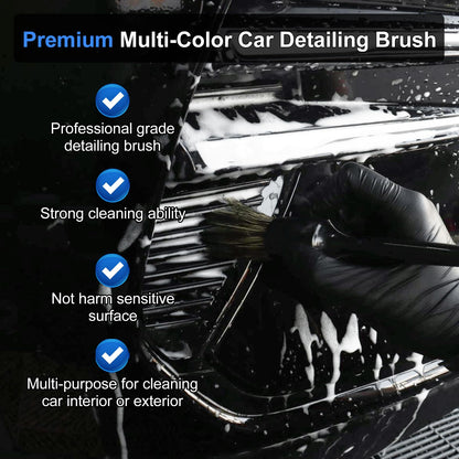 10PCS Car Detailing Cleaning Kit Interior Cleaner, Car Detailing Brushes, Car Duster, Car Cleaning Gel, Microfiber Cleaning Cloth, Car Accessories Essentials Supplies Tools for Auto,Truck, Interior