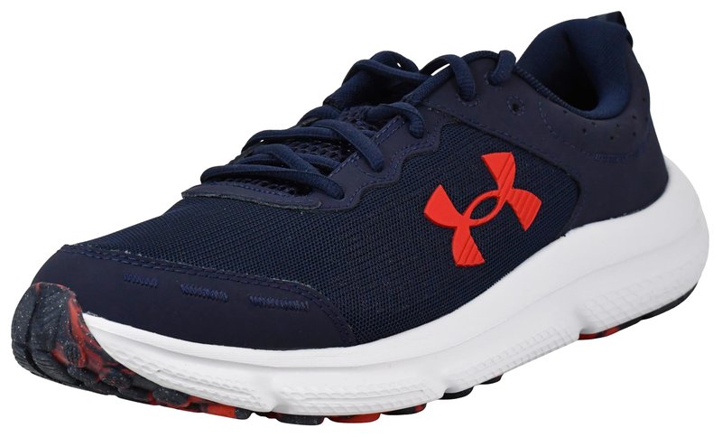 Under Armour Men's Charged Assert 10, (410) Midnight Navy/Midnight Navy/Red, 3, US
