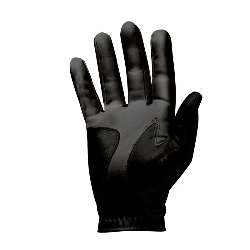 FootJoy Men's WeatherSof Golf Glove, Black, Large, Worn on Left Hand