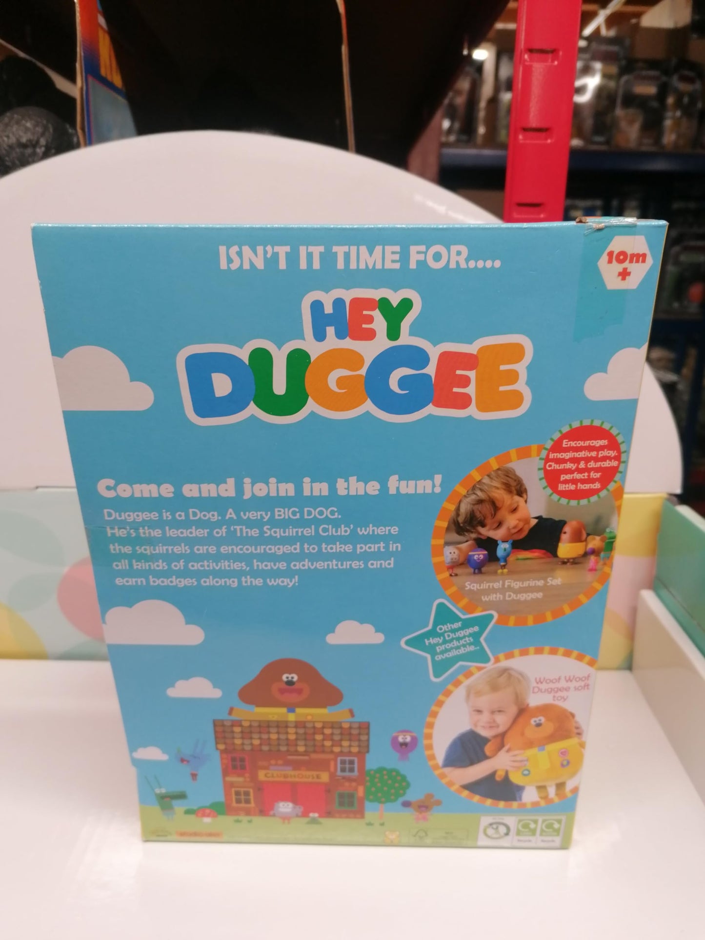 Hey Duggee Talking Soft Toy, Brown