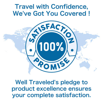 4-Piece Deluxe Compression Packaging Cube - Maximize Space In Luggage With Hybridmax Double Capacity Compression Cube Design, Luxury Compact Packing Cube Compression, Large, Small, & Medium Set