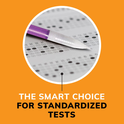 BIC Xtra-Sparkle Number 2 Mechanical Pencils With Erasers, Medium Point (0.7mm), 24-Count Pack, Mechanical Pencils for School Supplies