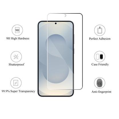 Ailun Screen Protector for Galaxy S22+/S22 Plus 5G 6.6 Inch Display 3Pack + 3Pack Camera Lens Tempered Glass Fingerprint Unlock 0.25mm Clear Anti-Scratch Case Friendly [Not For S22 Ultra]