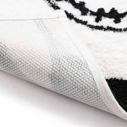 Jay Franco Disney Nightmare Before Christmas Kids Bath Rug - Jack Skellington Soft, Non-Slip, Machine Washable, White Bathroom Mat 20 x 30