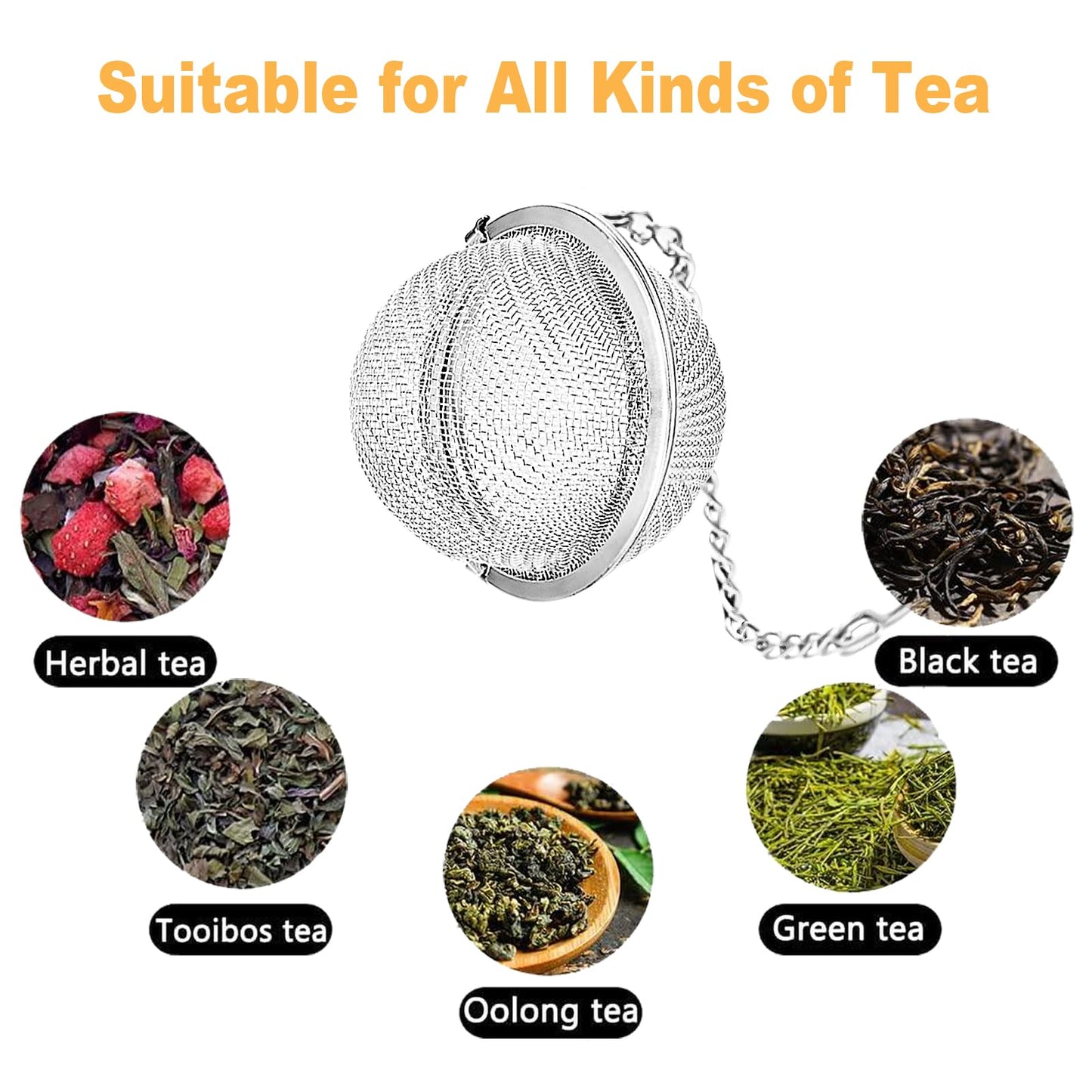 TeaSanavie 2 Pack Halloween Themed Tea Infuser - Gothic Loose Leaf Tea Steeper with Black Raven & Skull Butterfly Charm, 304 Stainless Steel, Perfect Spooky Tea Gift