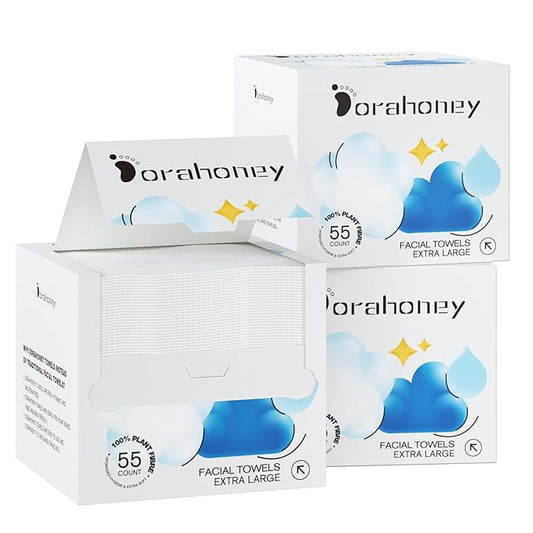 Disposable Face Towels, Ultra Soft Facial Towels