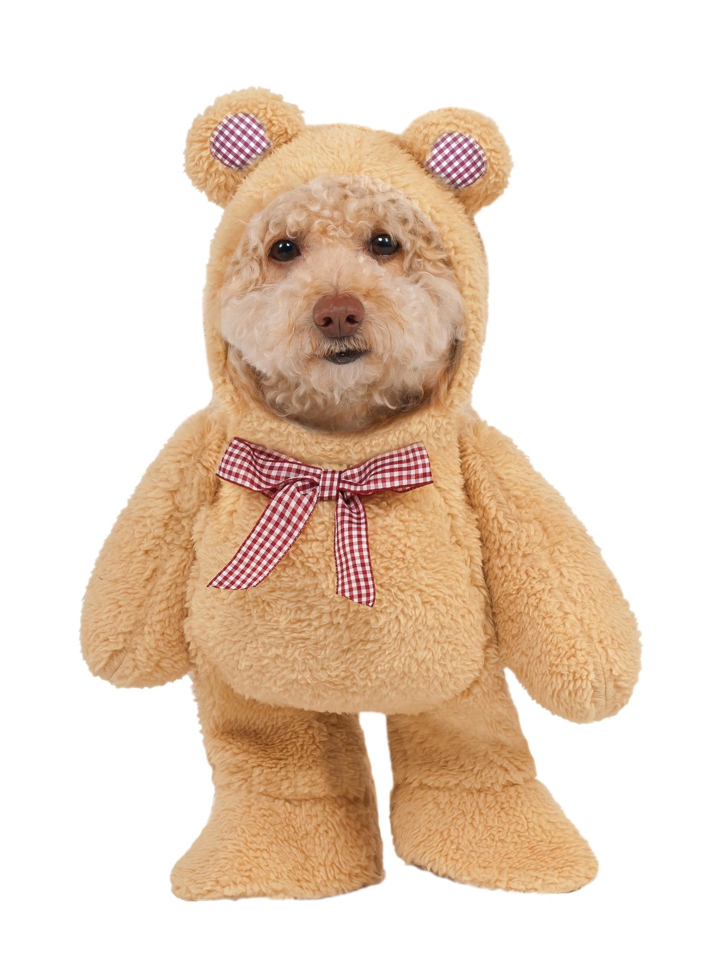 Rubies Walking Teddy Bear Pet Costume for Dogs or Cats, Small