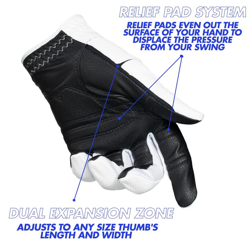 Bionic Men's RelaxGrip 2.0 Golf Glove, 2.0 DX, Left Hand, Medium