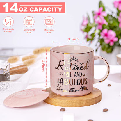 Best Friend Birthday Gifts for Women, Friendship Gifts for Women, Unique Birthday Valentines Day Gift Ideas for Her, Friends Female, Besties, BFF Ceramic Marble Coffee Mug Gift Box Printed Gold 14 oz