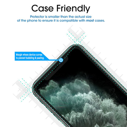 amFilm Auto-Alignment OneTouch for iPhone 16 [6.1''] Screen Protector + Camera Lens Protector, Tempered Glass, 30 seconds Installation, Bubble Free, Case Friendly, Anti-Scratch [2+2 Pack]