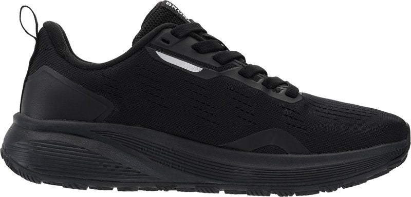 BRONAX Wide Toe Box Shoes for Men Lightweight Road Running Training Cushioning Athletics Sneakers Size 10w Lace up Breathable Walking Gym Sports Footwear All Black 44