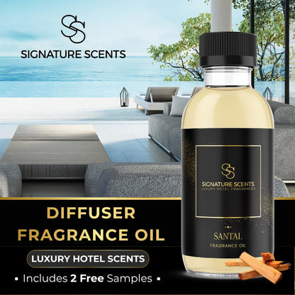 Luxury Hotel Diffuser Oil for Hotels and Homes - Aromatherapy Oils for use with an Essential Oil Diffuser at Home - Fragrance-Scent Diffuser Oil Blend (Winter Spruce) 4.05fl oz (120ml)
