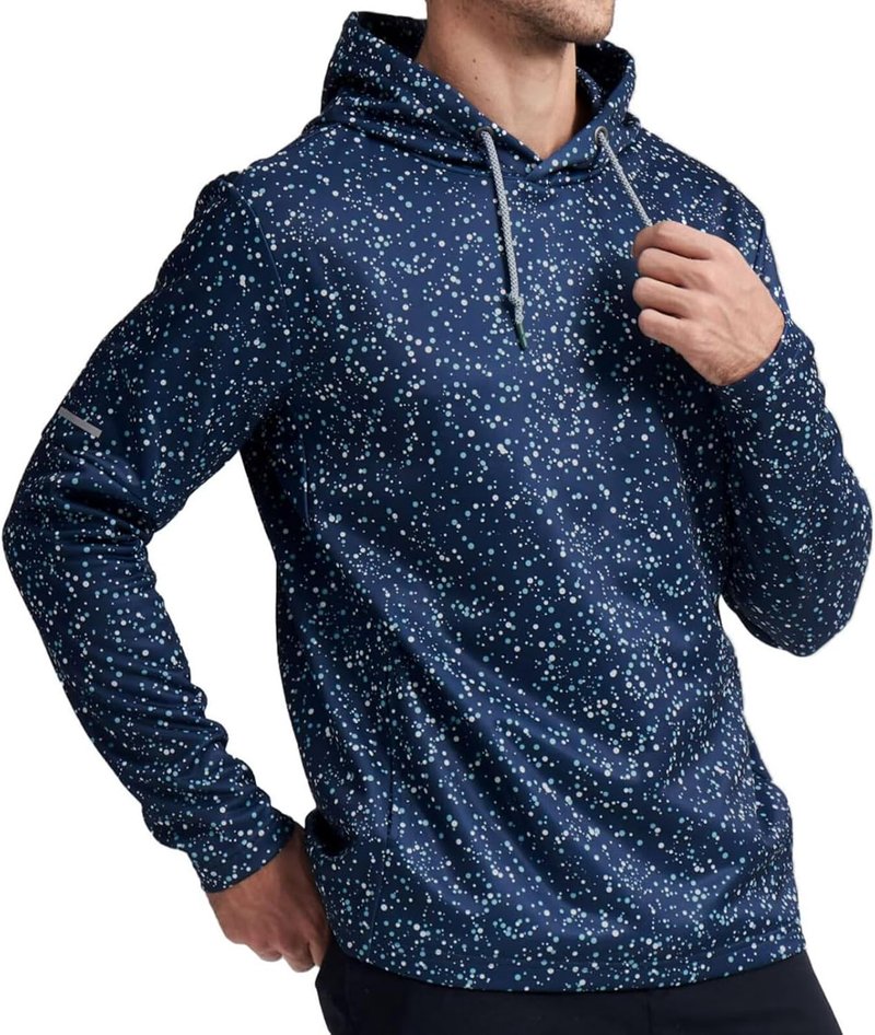 Men's Golf Hoodies - Lightweight Fleece Sweatshirts for Athletic Comfort | Dry Fit Pullover